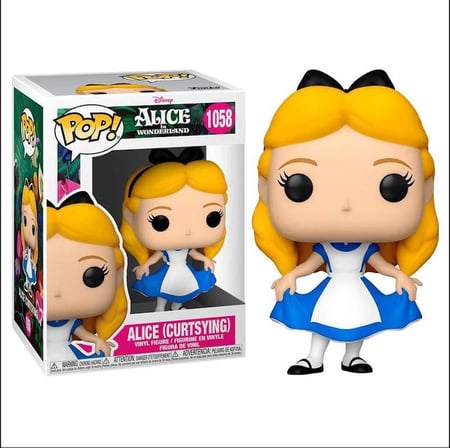 Funko Pop Disney Alice Curtsying