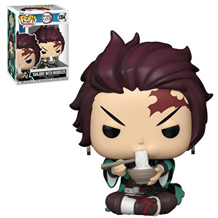 Funko Pop 57346 Demon Slayer Tanjiro With Noodles Figür No: 1304