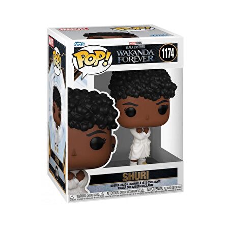 Funko POP Figür - Marvel Black Panther - Wakanda Forever - Shuri with White Suit