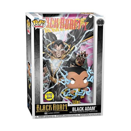 Funko POP Figür Comic Cover: DC- Black Adam Glow in The Dark