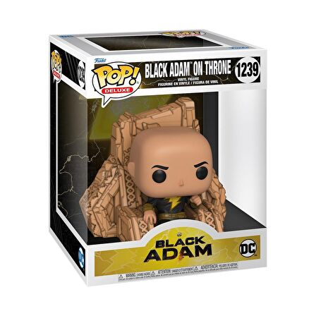 Funko Deluxe Pop Figür - Movies: DC - Black Adam - Black Adam on Throne #1239#