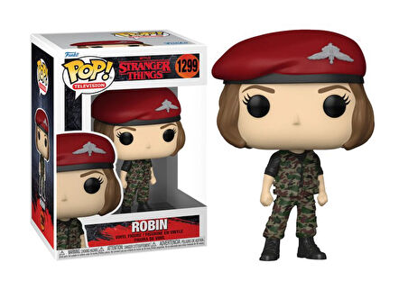 Funko Pop Stranger Things Sezon 4 Robin Avcı Kıyafetli Figür Netflix Originals