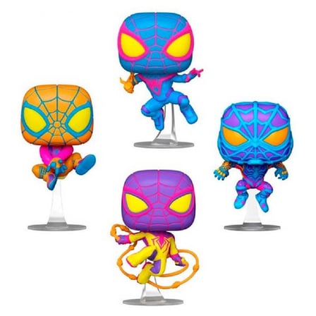 Funko Pop 4-Pack Marvel Spider-Man Miles Morales - Miles Morales Classic Suit / S.T.R.I.K.E.