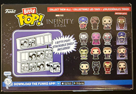 Funko Bitty Pop! Marvel The infinity Saga 4 Pack