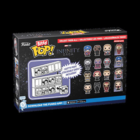 Funko Bitty POP Marvel Iron Man 4'lü Paket