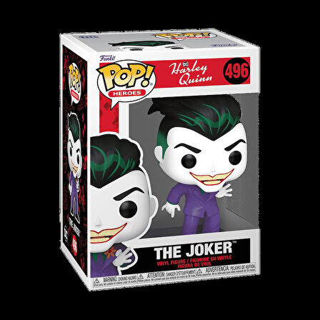 Funko Pop Heroes DC The Joker Holding Lapel 496