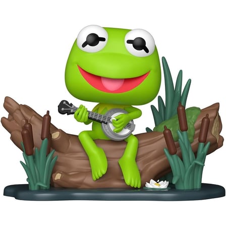 Funko Pop The Muppets Pop! Deluxe Kermit With Banjo