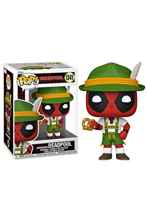 Pop Marvel: Deadpool - Lederhosen Deadpool No:1341 Bobble-head