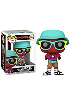 Pop Marvel: Deadpool - Tourist Deadpool No:1345 Bobble-head