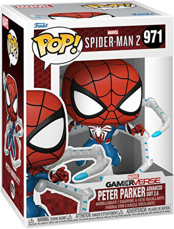 Funko Pop! Marvel: Gamerverse - Spider-Man 2, Peter Parker Advanced Suit 2.0