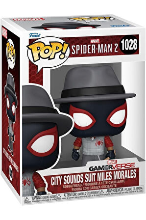 POP FIGURE MARVEL ÖRÜMCEK ADAM 2 CITY SOUNDS SUIT MILES MORALES