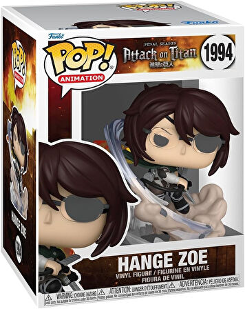 Funko Pop Premium Attack On Titan - Hange Zoe No:1994