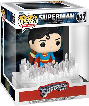 Funko POP DC Deluxe: Superman with Crystal (1978)