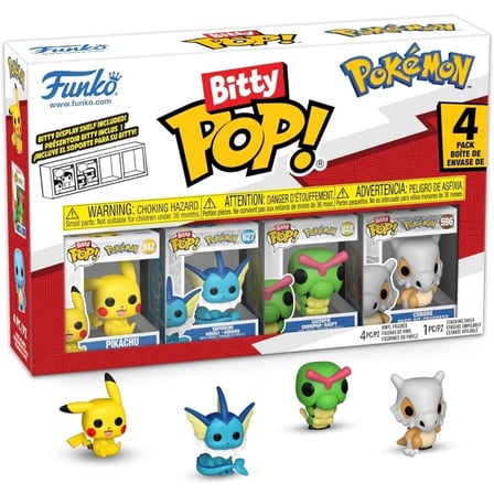 Funko Bitty POP Pokemon 4'lü Paket
