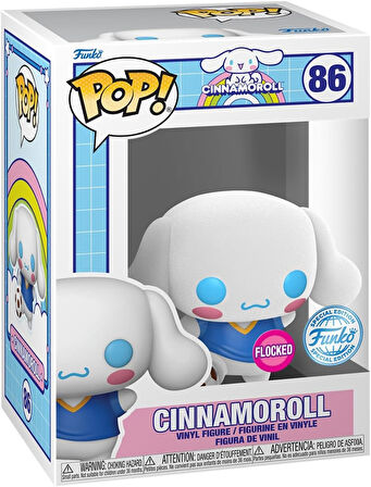 Funko Pop Sanrio Hello Kitty & Friends POP! Futbol Topu ile Cinnamoroll (Flocked) Special Edition  #86