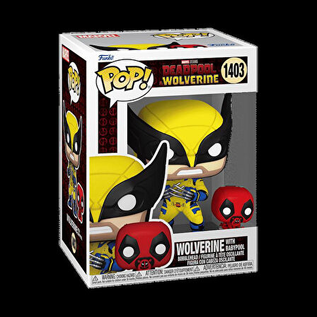 Funko Pop Deadpool & Wolverine With Babypool 1403