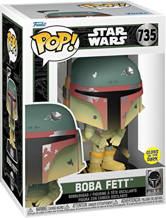 Funko Pop Disney Star Wars Fett Legacy - Boba Fett Glows 735