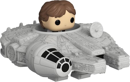 Funko Bitty Pop Ride Star Wars - Han Solo And The Millennium Falcon