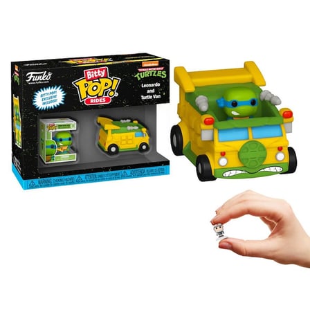 Funko Bitty Pop Rides Teenage Mutant Ninja Turtles - Leonardo And Turtle Van