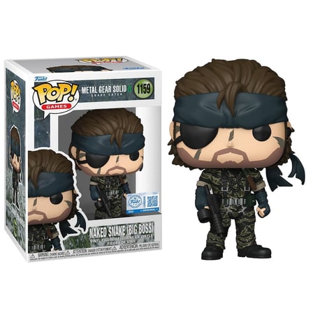 Funko POP Metal Gear Solid 3 Naked Snake Big Boss