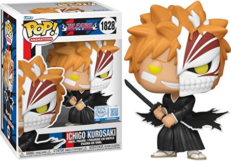 Funko Pop Animation Bleach - Ichigo With Half Mask (special Edition) No:1828