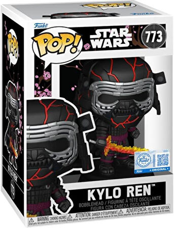 Funko Pop Disney Star Wars - Kylo Ren (special Edition) No:773 Bobble-Head