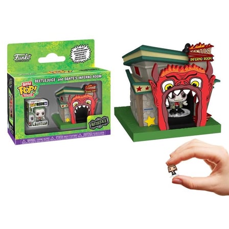 Funko Bitty Pop Towns Beetlejuice - Beetlejuice And Dante's Inferno Room