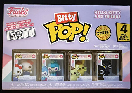 Funko Bitty Pop! Hello Kitty and Friends 4'lü Paket (Figür Boyu 2,25 cm)