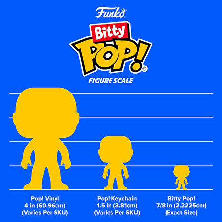 Funko Bitty Pop! Hello Kitty and Friends 4'lü Paket (Figür Boyu 2,25 cm)
