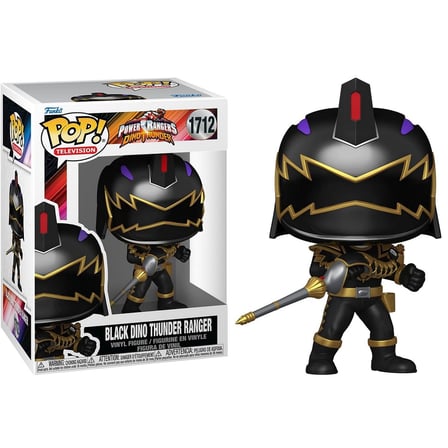 Funko Pop Power Rangers Black Dino Thunder Ranger
