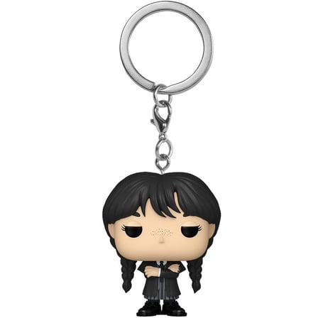 Funko POP Anahtarlık Wednesday Addams with Black Coat
