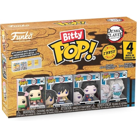 Funko Bitty POP! 4 Pack Demon Slayer: Nezuko Kamado