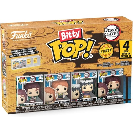 Funko Bitty POP! 4 Pack Demon Slayer: Tanjiro