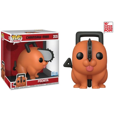 Funko Pop Jumbo Chainsaw Man Pochita (special Edition) 25cm