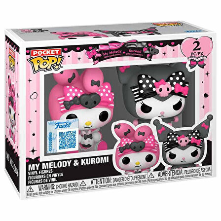 Funko Pop Pocket My Melody & Kuromi Exclusive 