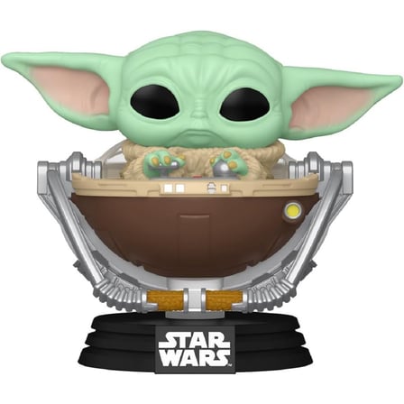 Funko Pop The Mandalorian Grogu in Pram