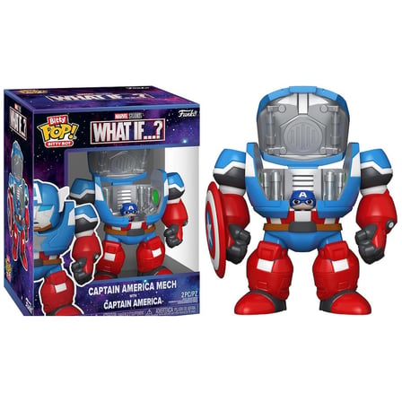 Funko Bitty Pop What If Captain America Mech Bitty Bot