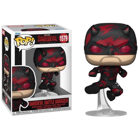 Funko Pop Marvel Daredevil: Born Again Daredevil (Battle Damaged)