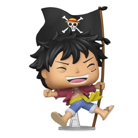Funko Pop One Piece - Luffy D. Luffy (with Flag) Special Edition