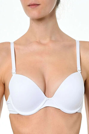 Kadın Dolgulu Cup Basic Siyah Sütyen 4000