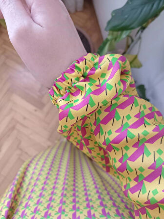 Spor fırfırlı elbise