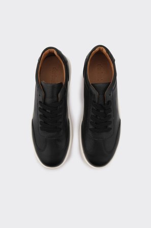 Hakiki Deri Comfort Taban Erkek Sneaker