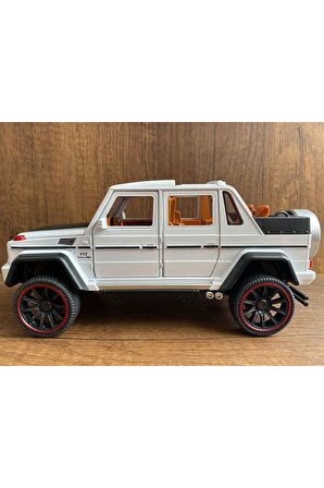 MERCEDES G63 JİP ÜSTÜ AÇIK JİP SAFARİ ARABASI KAPILARI AÇILIR SESLİ IŞIKLI OYUNCAK MERCEDES ARABA