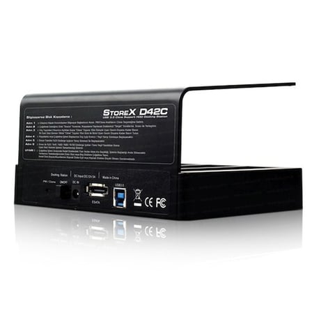 D42C Usb3.0 Offline Clone 4 Lü Disk İstasyonu Docking Station