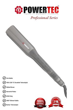 Powertec TR-2840 Buharlı Saç Düzleştirici