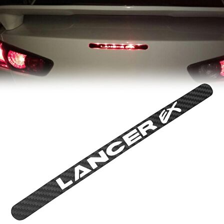 lancer stop fren Karbon Sticker Folyo