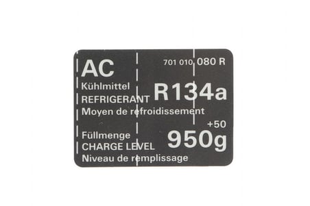 VW 701010080R Uyarı Etiketi Sticker Yapıştırma