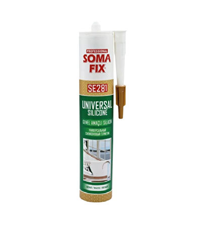  SOMAFİX 280 GR GENEL AMAÇLI SİLİKON BEYAZ
