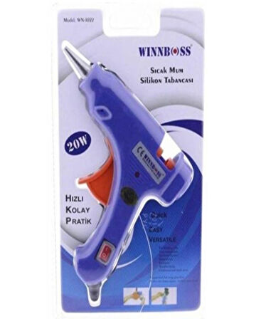 Wınboss 20W ANAHTAR KORUMALI MUM SİLİKON TABANCASI