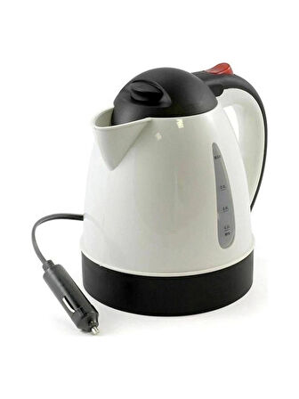 Asben Yerli Üretim 12v 1 Litre Oto Su Isıtıcısı Araç Kettle